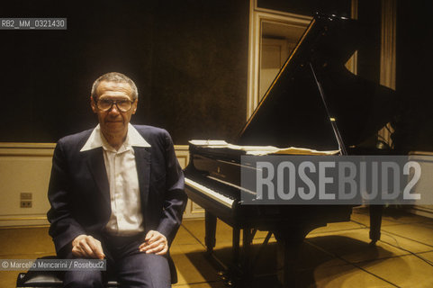 Hungarian compposer of contemporary misic György Kurtág (1991) / György Kurtág, compositore (1991) - ©Marcello Mencarini/Rosebud2