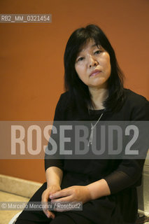 Libri Come, Festival of Books and Reading, Rome 2014. South Korean writer Kyung-sook Shin / Libri Come Festa del Libro e della Lettura, Roma 2014. La scrittrice coreana Kyung-sook Shin  - ©Marcello Mencarini/Rosebud2