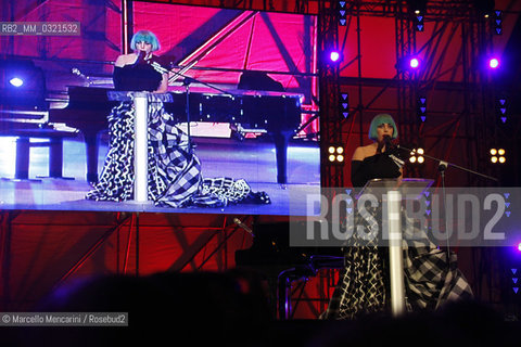 Rome, June 11, 2011. Lady GaGa live at EuroPride / Roma, 11 giugno 2011. Concerto di Lady Gaga allEuropride - ©Marcello Mencarini/Rosebud2