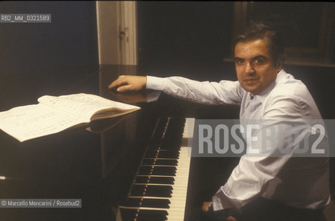 Italian pianist Giuseppe La Licata (1982) / Il pianista Giuseppe La Licata (1982) - ©Marcello Mencarini/Rosebud2