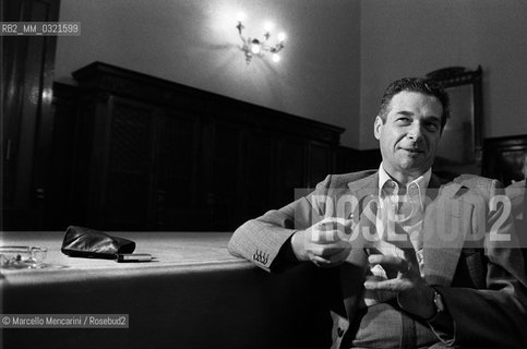 Rome,1979. Italian trade unionist Luciano Lama / Roma, 1979. Il sindacalista Luciano Lama - ©Marcello Mencarini/Rosebud2