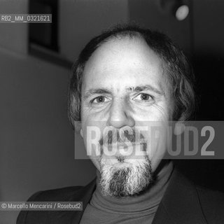 German psychoanalyst and psychiatrist Hermann Lang (1980) / Hermann Lang, psicoanalista e psichiatra (1980) - ©Marcello Mencarini/Rosebud2