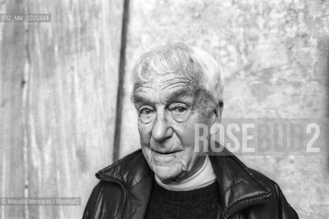 Venice, about 1983. French photographer Jacques-Henri Lartigue / Venezia, 1983 circa. Il fotografo Jacques-Henri Lartigue - ©Marcello Mencarini/Rosebud2