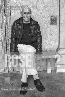 Venice, about 1983. French photographer Jacques-Henri Lartigue / Venezia, 1983 circa. Il fotografo Jacques-Henri Lartigue - ©Marcello Mencarini/Rosebud2