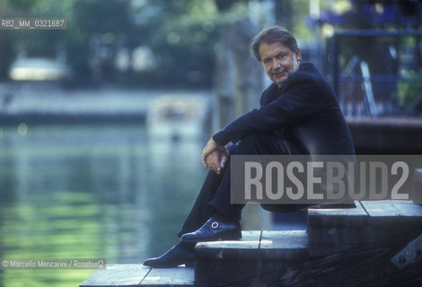 Venice Lido, 1997. Director of Venice Film Festival Felice Laudadio / Lido di Venezia, 1997. Il direttore della Mostra del Cinema di Venezia Felice Laudadio - ©Marcello Mencarini/Rosebud2