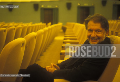 Venice Lido, Palazzo del Cinema, 1997. Director of Venice Film Festival Felice Laudadio / Lido di Venezia, Palazzo del Cinema, 1997. Il direttore della Mostra del Cinema di Venezia Felice Laudadio - ©Marcello Mencarini/Rosebud2