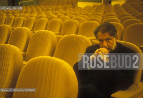 Venice Lido, Palazzo del Cinema, 1997. Director of Venice Film Festival Felice Laudadio / Lido di Venezia, Palazzo del Cinema, 1997. Il direttore della Mostra del Cinema di Venezia Felice Laudadio - ©Marcello Mencarini/Rosebud2