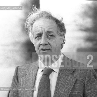 Vatican City, St. Peters Square 1979. Italian journalist and expert in Vaticans issues Benny Lai / Città del Vaticano, Piazza S. Pietro, 1979. Il giornalista vaticanista Benny Lai - ©Marcello Mencarini/Rosebud2