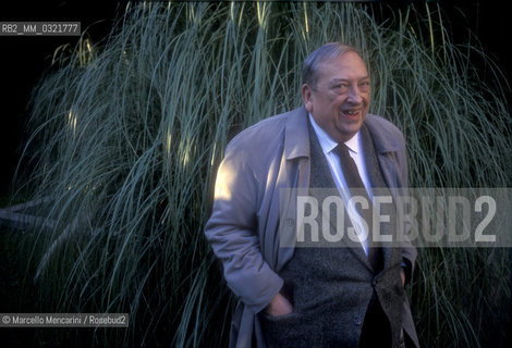 Rome, 1995. French Historian Jacques Le Goff / Roma, 1995. Lo storico francese Jacques Le Goff - ©Marcello Mencarini/Rosebud2