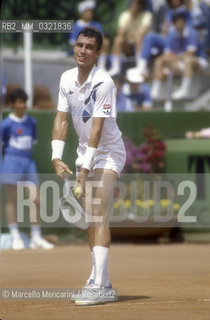 Rome, 1989. Czechoslovak tennis player Ivan Lendl / Roma, 1989. Il tennista cecoslovacco Ivan Lendl - ©Marcello Mencarini/Rosebud2