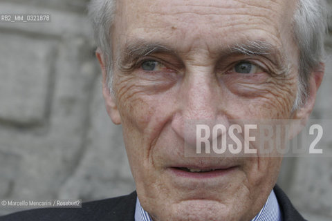 Milan, 2006. Dutch organist, harpsichordist, conductor and musicologist Gustav Leonhardt / Milano, 2006. Lorganista, clavicembalista, direttore dorchestra e musicologo olandese Gustav Leonhardt - ©Marcello Mencarini/Rosebud2