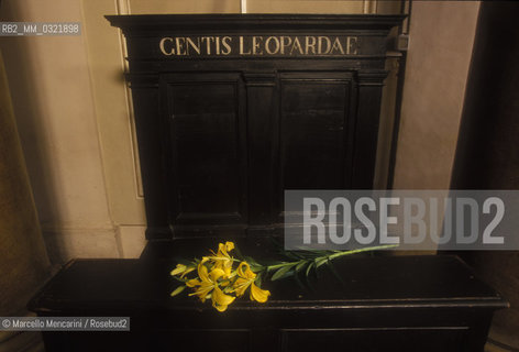 Recanati, pew of the Leopardi family in the church of Santa Maria in Montemorello / Recanati,  banco della famiglia Leopardi nella chiesa di Santa Maria in Montemorello - ©Marcello Mencarini/Rosebud2