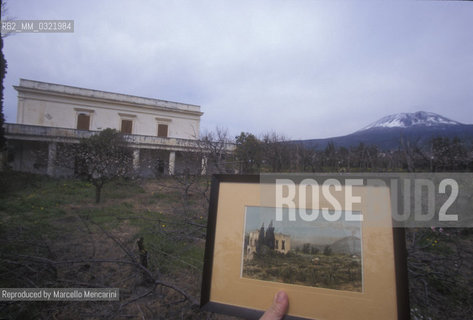 Torre del Greco (Naples), 1998. Villa Ferrigni, known as Villa delle Ginestre (Villa of the Broom), compared to how it was in a painting of the nineteenth century. Leopardi lived here since the summer of 1836 to his death in February 1837 / Torre del Greco (Napoli), 1998. Villa Ferrigni, detta Villa delle Ginestre, comparata a comera in un dipinto del diciannovesimo secolo. Qui Leopardi visse dallestate del 1836 alla sua morte, nel febbraio 1837 - Reproduced by Marcello Mencarini
/Rosebud2