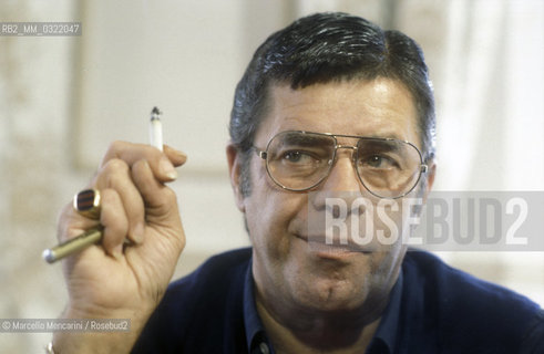 Cannes Film Festival 1984. American comedian, scriptwriter and producer Jerry Lewis / Festival del Cinema di Cannes 1984. Lattore Jerry Lewis - ©Marcello Mencarini/Rosebud2