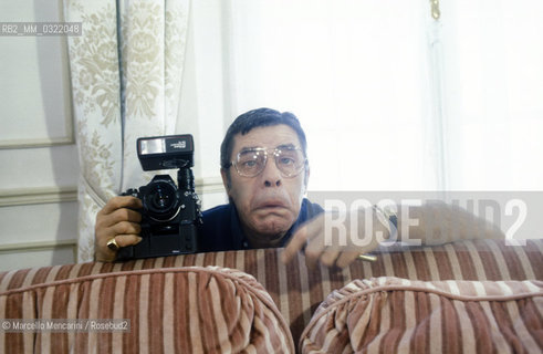 Cannes Film Festival 1984. American comedian, scriptwriter and producer Jerry Lewis / Festival del Cinema di Cannes 1984. Lattore Jerry Lewis - ©Marcello Mencarini/Rosebud2