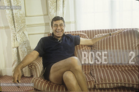 Cannes Film Festival 1984. American comedian, scriptwriter and producer Jerry Lewis / Festival del Cinema di Cannes 1984. Lattore Jerry Lewis - ©Marcello Mencarini/Rosebud2