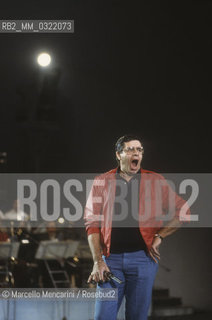 Rome, 1984. Comic actor Jerry Lewis performing a show / Roma, 1984. Lattore comico Jerry Lewis durante uno show - ©Marcello Mencarini/Rosebud2