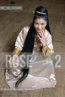 Tibetan singer Yungchen Lhamo, 1999 / La cantante tibetana Yungchen Lhamo, 1999  - ©Marcello Mencarini/Rosebud2