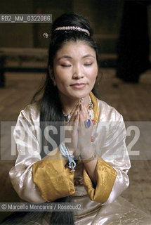 Tibetan singer Yungchen Lhamo, 1999 / La cantante tibetana Yungchen Lhamo, 1999  - ©Marcello Mencarini/Rosebud2