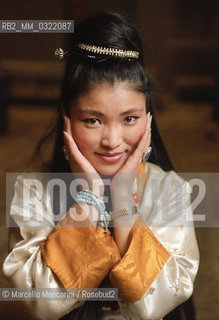 Tibetan singer Yungchen Lhamo, 1999 / La cantante tibetana Yungchen Lhamo, 1999  - ©Marcello Mencarini/Rosebud2