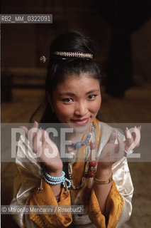 Tibetan singer Yungchen Lhamo, 1999 / La cantante tibetana Yungchen Lhamo, 1999  - ©Marcello Mencarini/Rosebud2