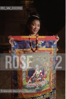 Tibetan singer Yungchen Lhamo, 1999 / La cantante tibetana Yungchen Lhamo, 1999  - ©Marcello Mencarini/Rosebud2