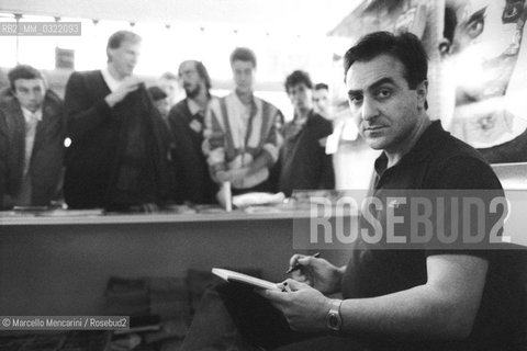 Lucca Comics 1986. Italian comics author and illustrator Tanino Liberatore / Salone del fumetto di Lucca 1986. Tanino Liberatore, disegnatore di fumetti - ©Marcello Mencarini/Rosebud2