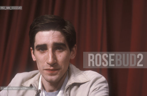 Cannes Film Festival 1984. British actor John Lynch, starring in the movie Cal directed by Pat OConnor / Festival del Cinema di Cannes 1984. Lattore inglese John Lynch, protagonista del film Cal diretto da Pat OConnor - ©Marcello Mencarini/Rosebud2