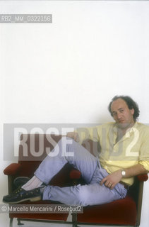 Italian singer-songwriter Mimmo Locasciulli, 1985 / Il cantante Mimmo Locasciulli, 1985 - ©Marcello Mencarini/Rosebud2