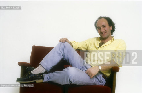 Italian singer-songwriter Mimmo Locasciulli, 1985 / Il cantante Mimmo Locasciulli, 1985 - ©Marcello Mencarini/Rosebud2