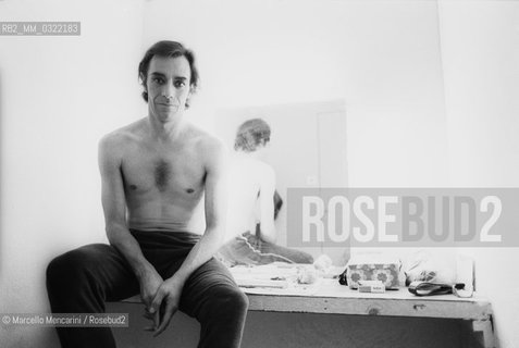 French choreographer and dancer Daniel Lommel (about 1985) / Daniel Lommel, ballerino e coreografo (1985 circa) - ©Marcello Mencarini/Rosebud2