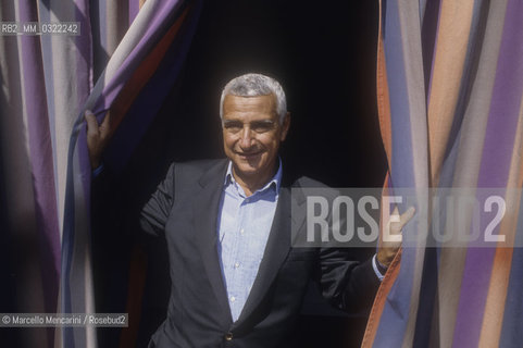 Venice Lido, Venice Film festival 1989. Italian movie producer Fulvio Lucisano / Lido di Venezia, Mostra del Cinema di Venezia 1989 - ©Marcello Mencarini/Rosebud2