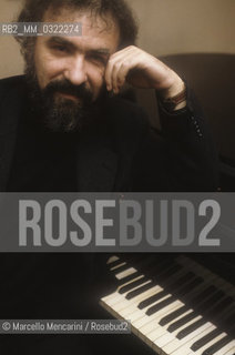 Rome, 1991, Romanian classical pianist Radu Lupu / Roma, 1991. Il pianista classico Radu Lupu - ©Marcello Mencarini/Rosebud2