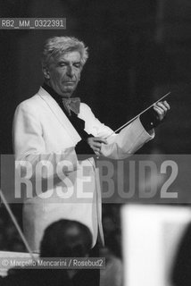 Swiss conductor Peter Maag (1980) / Il direttore dorchestra Peter Maag (1980) - ©Marcello Mencarini/Rosebud2