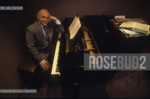 Milan, 1992. American conductor Lorin Maazel / Milano, 1992. Il direttore dorchestra Lorin Maazel - ©Marcello Mencarini/Rosebud2