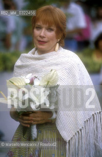 Venice Lido, Venice Film Festival 1988. American actress Shirley MacLaine / Lido di Venezia, Mostra del Cinema di Venezia 1988. Lattrice americana Shirley MacLaine - ©Marcello Mencarini/Rosebud2