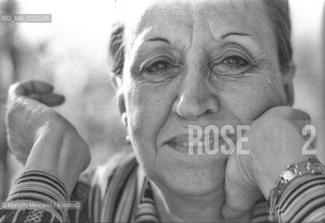 Rome, 1979. Actress Pupella Maggio / Roma, 1979. Lattrice Pupella Maggio - ©Marcello Mencarini/Rosebud2