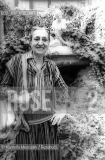 Rome, 1979. Actress Pupella Maggio / Roma, 1979. Lattrice Pupella Maggio - ©Marcello Mencarini/Rosebud2