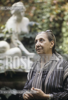 Rome, 1979. Actress Pupella Maggio / Roma, 1979. Lattrice Pupella Maggio - ©Marcello Mencarini/Rosebud2