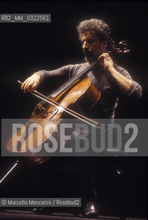 Letvian cellist Mischa Maisky, 1995 / Il violoncellista Mischa Maisky, 1995 - ©Marcello Mencarini/Rosebud2