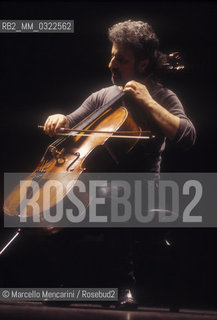 Letvian cellist Mischa Maisky, 1995 / Il violoncellista Mischa Maisky, 1995 - ©Marcello Mencarini/Rosebud2