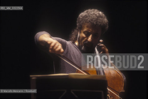 Letvian cellist Mischa Maisky, 1995 / Il violoncellista Mischa Maisky, 1995 - ©Marcello Mencarini/Rosebud2