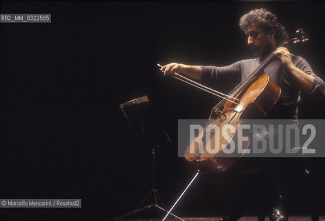 Letvian cellist Mischa Maisky, 1995 / Il violoncellista Mischa Maisky, 1995 - ©Marcello Mencarini/Rosebud2