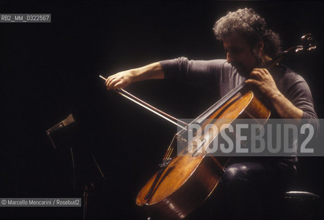 Letvian cellist Mischa Maisky, 1995 / Il violoncellista Mischa Maisky, 1995 - ©Marcello Mencarini/Rosebud2