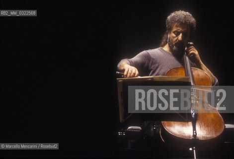 Letvian cellist Mischa Maisky, 1995 / Il violoncellista Mischa Maisky, 1995 - ©Marcello Mencarini/Rosebud2