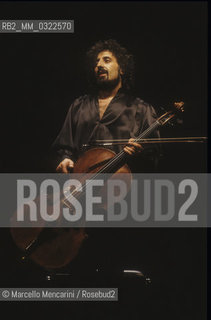 Letvian cellist Mischa Maisky, 1989 / Il violoncellista Mischa Maisky, 1989 - ©Marcello Mencarini/Rosebud2