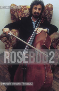 Letvian cellist Mischa Maisky, 1989 / Il violoncellista Mischa Maisky, 1989 - ©Marcello Mencarini/Rosebud2