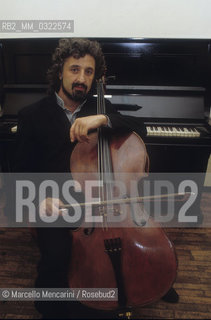 Letvian cellist Mischa Maisky, 1989 / Il violoncellista Mischa Maisky, 1989 - ©Marcello Mencarini/Rosebud2