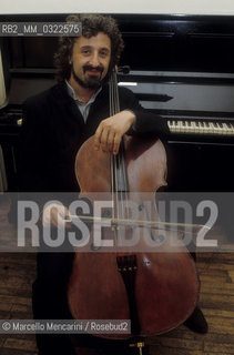 Letvian cellist Mischa Maisky, 1989 / Il violoncellista Mischa Maisky, 1989 - ©Marcello Mencarini/Rosebud2