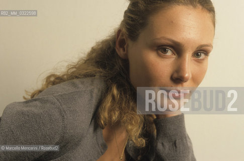 Rome, 1999. Italian actress Annamaria Malipiero / Roma, 1999. Lattrice Annamaria Malipiero - ©Marcello Mencarini/Rosebud2